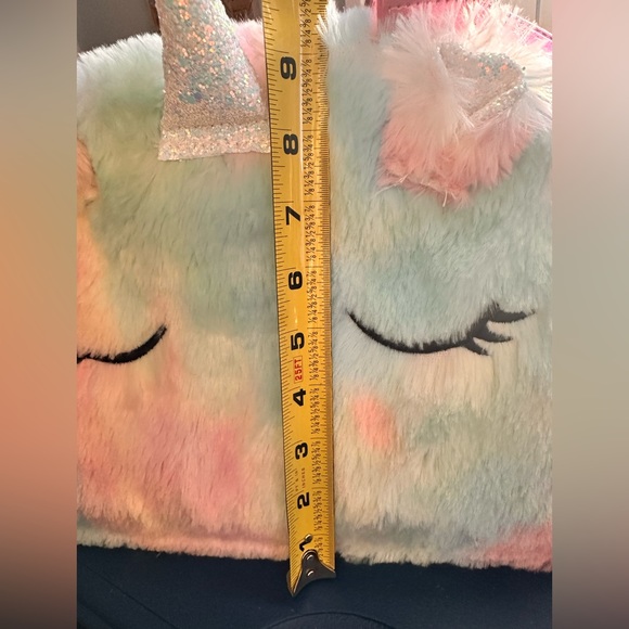 Kids Weekender tote, pink metallic Unicorn - Picture 12 of 14